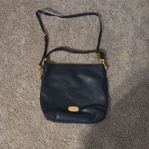 MICHAEL Michael Kors Black and Gold Crossbody Bag